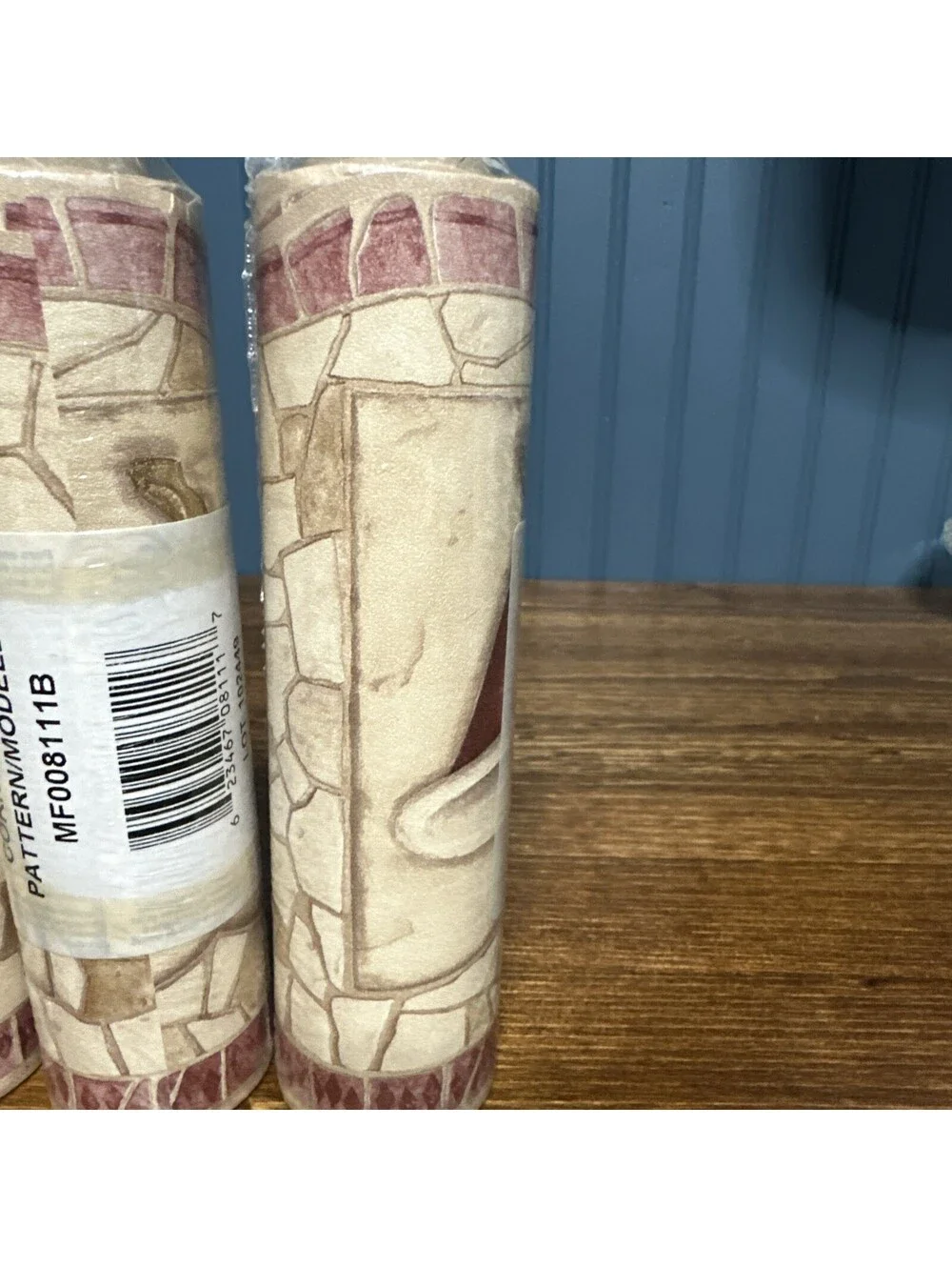 Vintage Cornerstone Wallpaper Borders Lot Of 3 Stone bathroom Design NEW 15 Yds